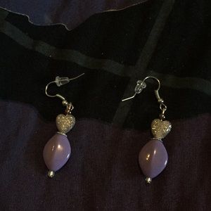 Stone earrings